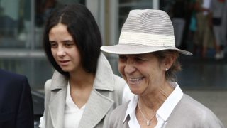Victoria Federica y la Infanta Elena en Madrid / Gtres
