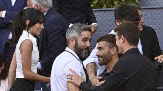 Aitana y Miguel Bernardeau en el Mutua Madrid Open de Madrid. / Gtres