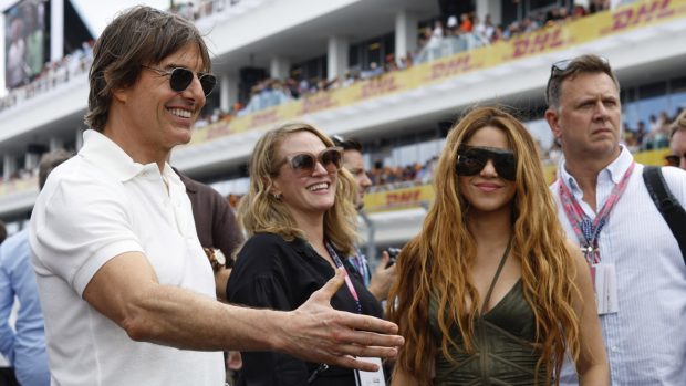 Tom Cruise junto a Shakira / Gtres