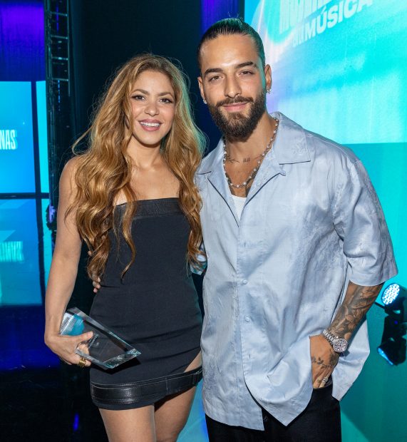 Shakira y Maluma en la Gala Billboard. / Gtres