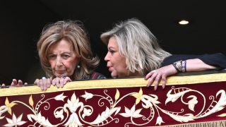 Terelu Campos con su madre en una imagen de archivo. / Gtres