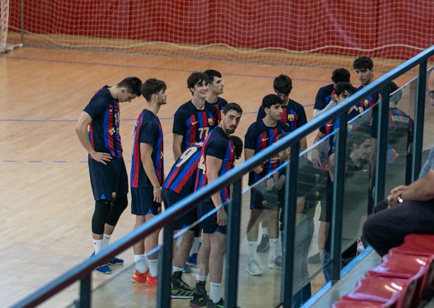 Pablo Urdangarin y Johanna Zott en un partido de balonmano / Gtres