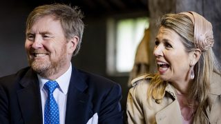 Máxima y Guillermo de Holanda en las islas Wadden. / Gtres