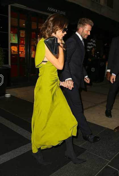 Victoria y David Beckham en Nueva York / Gtres