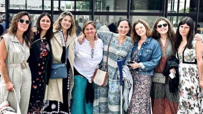 Tamara Falcó y sus amigas durante su despedida de soltera / Instagram