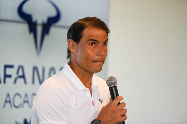 Rafa Nadal concede una rueda de prensa / Gtres