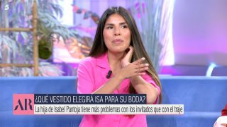 Isa Pantoja en ‘El Programa de Ana Rosa’. / Telecinco