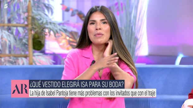 Isa Pantoja en 'El Programa de Ana Rosa'. / Telecinco
