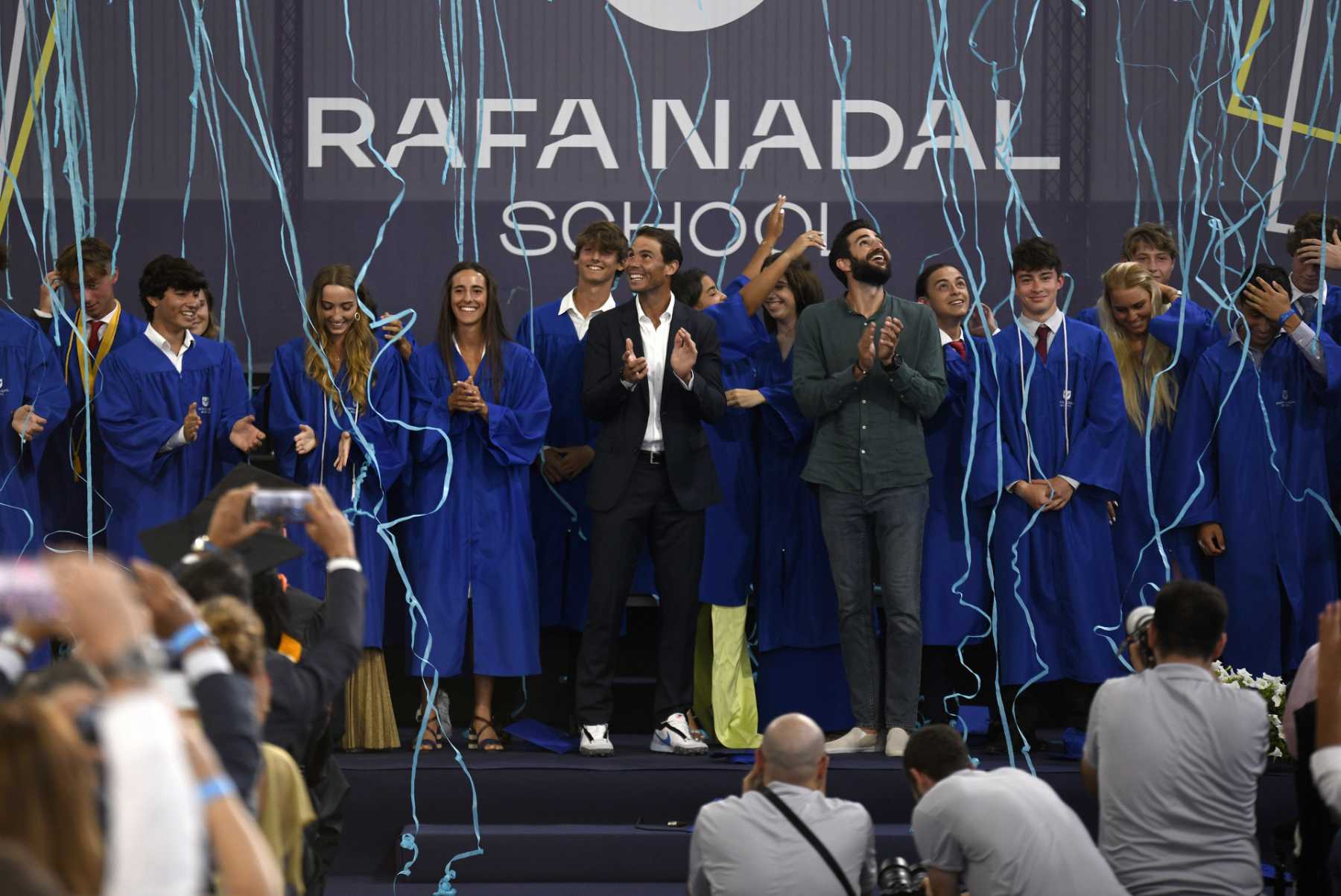 Rafael Nadal en la Rafael Nadal Academy, en Mallorca / Gtres