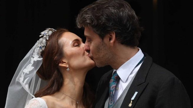 Sophie Evekink y Luis de Baviera en el día de su matrimonio / Gtres