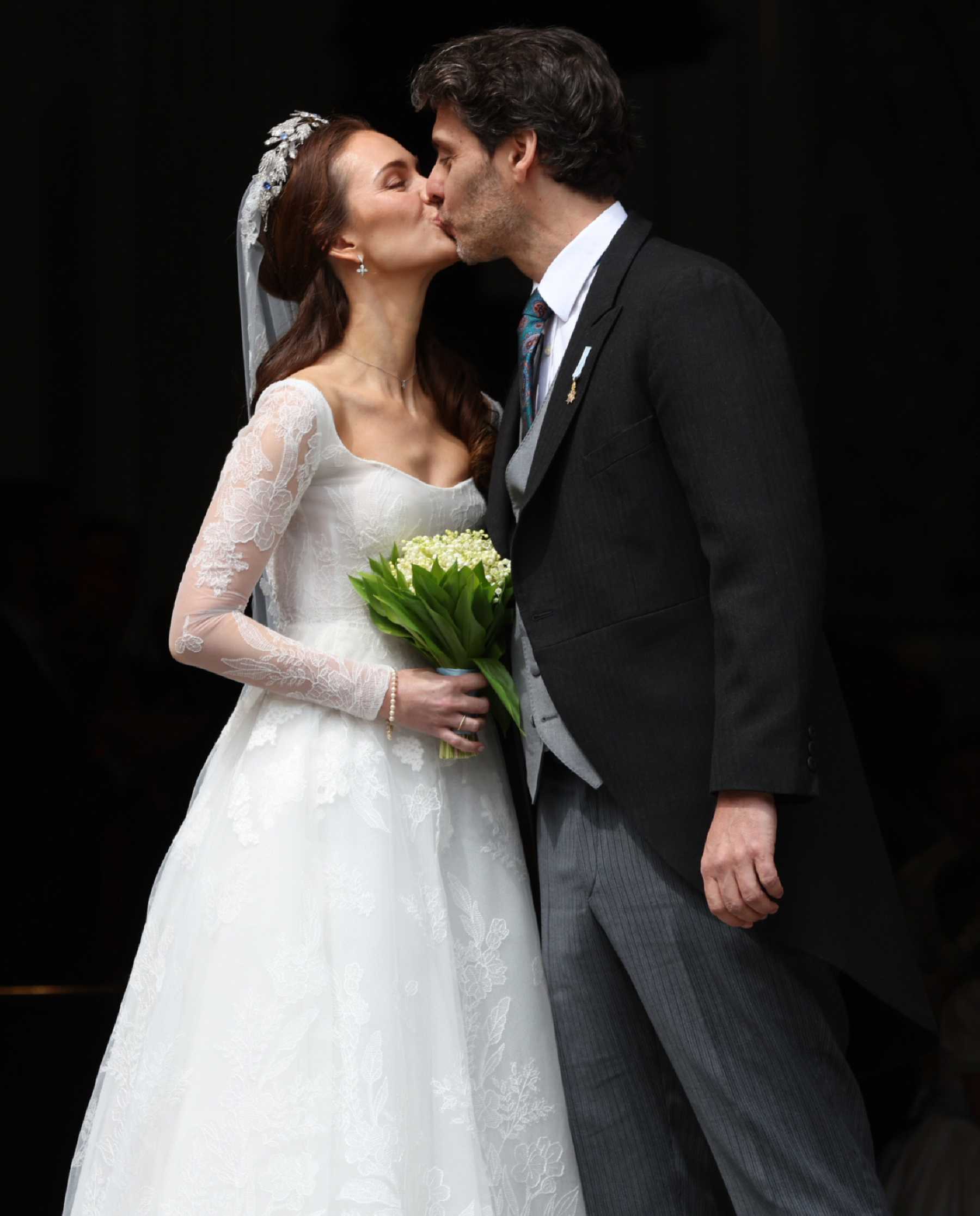 Sophie Evekink y Luis de Baviera en el día de su matrimonio / Gtres