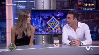 Ana Soria y Enrique Ponce en ‘El Hormiguero’. / Antena 3