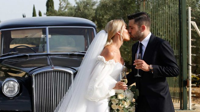 Jordi Alba y su mujer Romarey Ventura