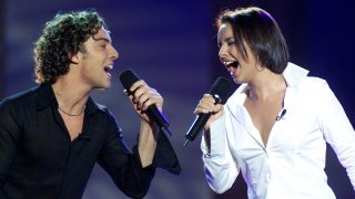 Chenoa con David Bisbal en ‘Operación Triunfo’. / Gtres