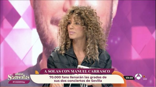 Tamara Gorro en el plató de 'Y ahora Sonsoles'. / Antena 3