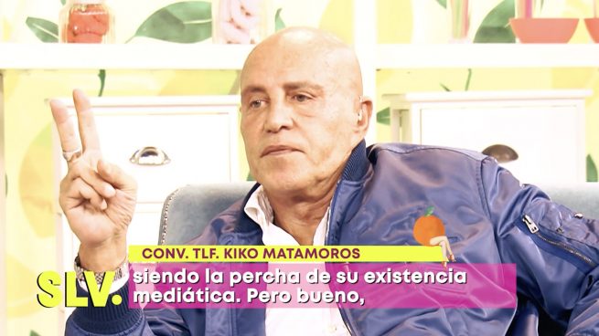 Kiko Matamoros en 'Sálvame'. / Telecinco