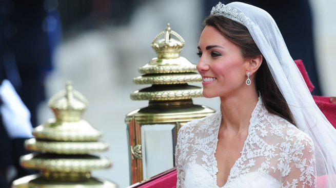 Catalina Middleton en el día de su boda. / Gtres