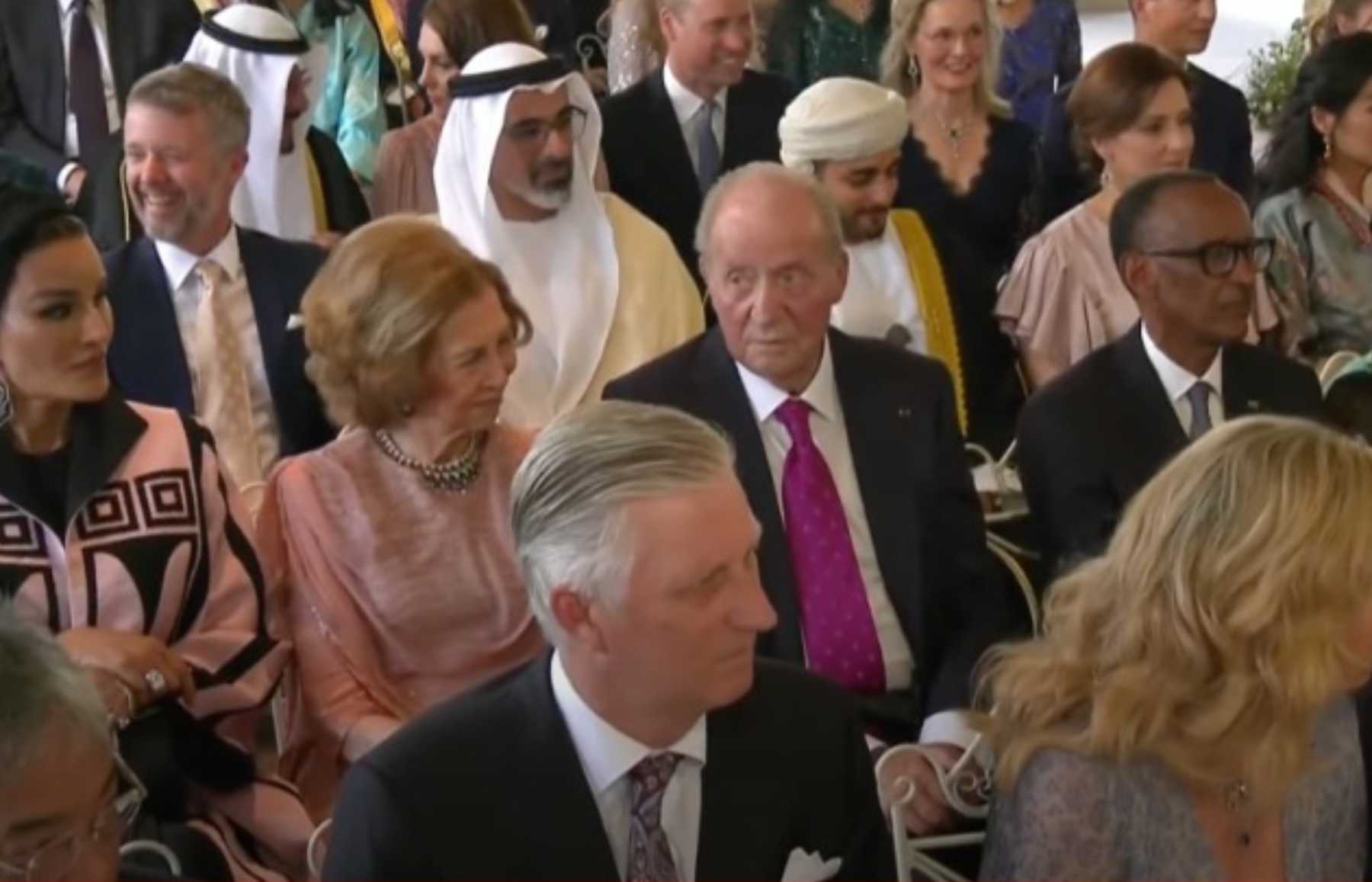 La Reina Sofía y el Rey emérito en Jordania / YouTube