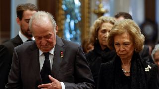 Juan Carlos I la Reina Sofía juntos en Grecia. / Gtres