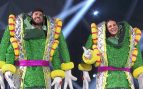 Paula Echevarría y Miguel Torres en Mask Singer/ Atresmedia