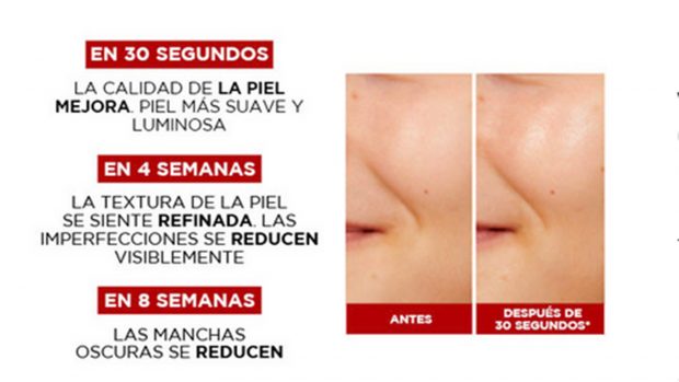 Antes y después de utilizar el tónico / Primor