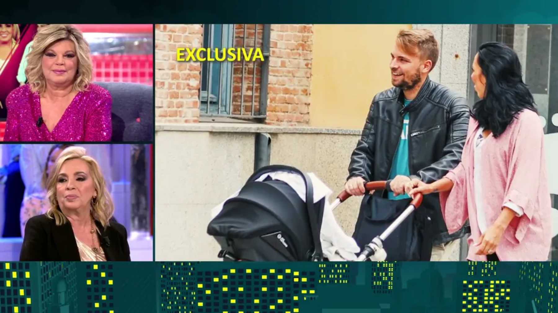 El hijo de Carmen Borrego junto a su hijo / Telecinco