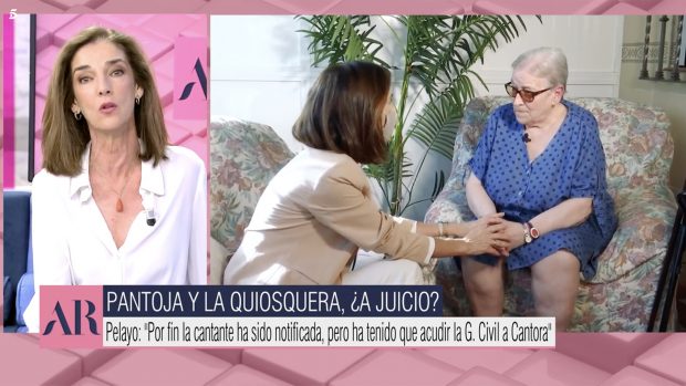 Paloma García-Pelayo en el plató de 'El Programa de Ana Rosa'. / Telecinco