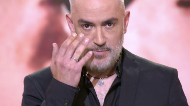 Kiko Hernández en el plató de 'Sálvame'. / Telecinco