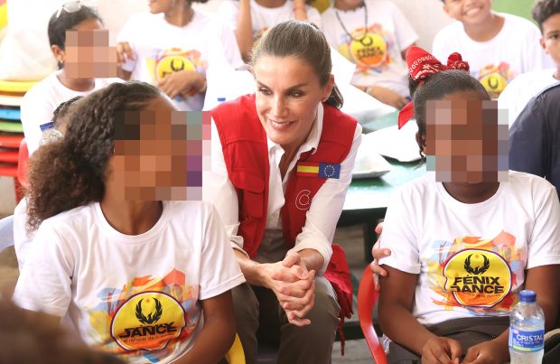 La Reina Letizia en su viaje de Cooperación a Colombia. / Gtres