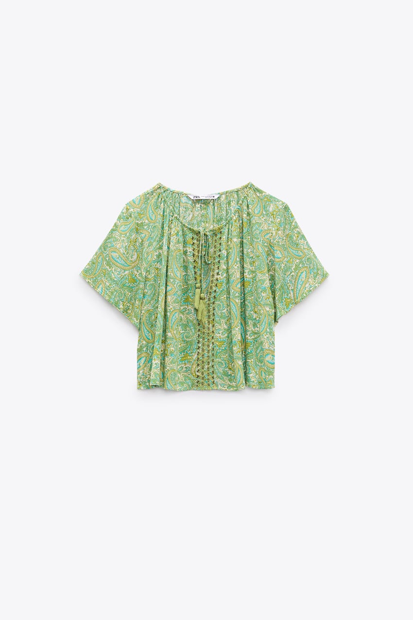 Será lo mejor de este verano: Zara apuesta por esta camisa verde que hace tipazo