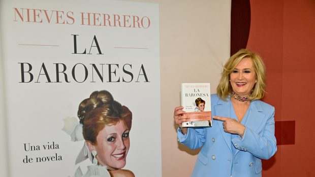 Nieves Herrero el día de la presentación del libro / Gtres