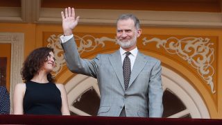 Felipe VI presidiendo la corrida de la Beneficiencia / Gtres