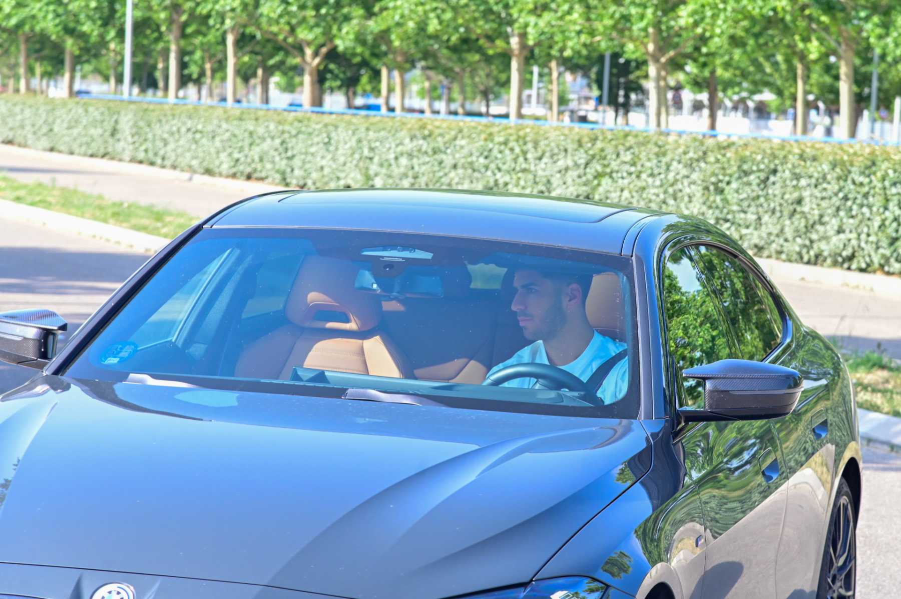 Marco Asensio en las inmediaciones de la Ciudad Deportiva del Real Madrid / Gtres