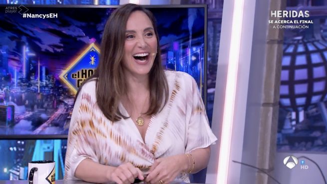 Tamara Falcó en el plató de 'El Hormiguero'. / Antena 3