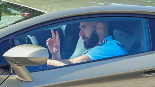 Benzema coche