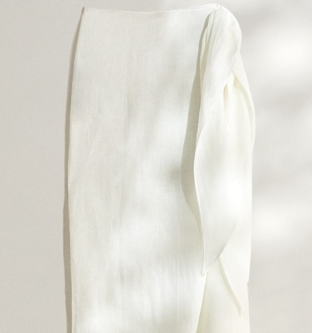 Será tu compra del año: Zara Home rebaja una falda larga multi posición