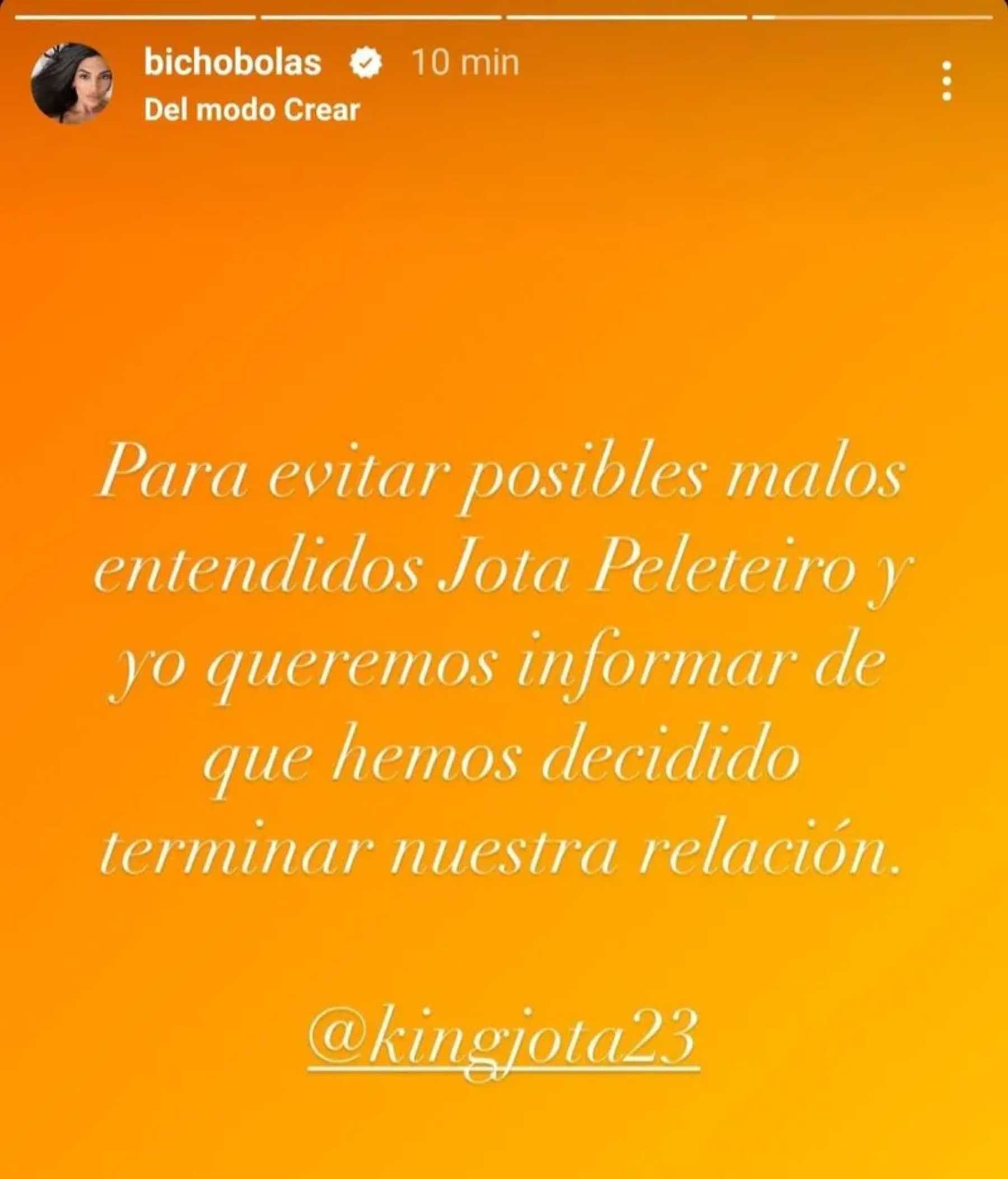 Stories de Instagram de Miriam Ruíz / Instagram