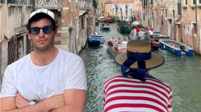 Iñigo Onieva durante su escapada a Venecia / Instagram