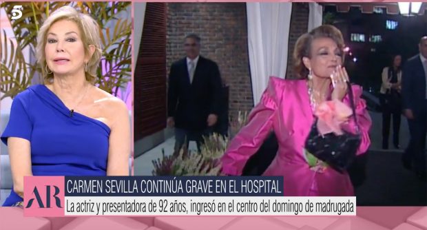 Ana Rosa recuerda a Carmen Sevilla / Telecinco