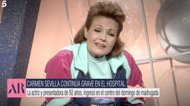 Ana Rosa recuerda a Carmen Sevilla / Telecinco