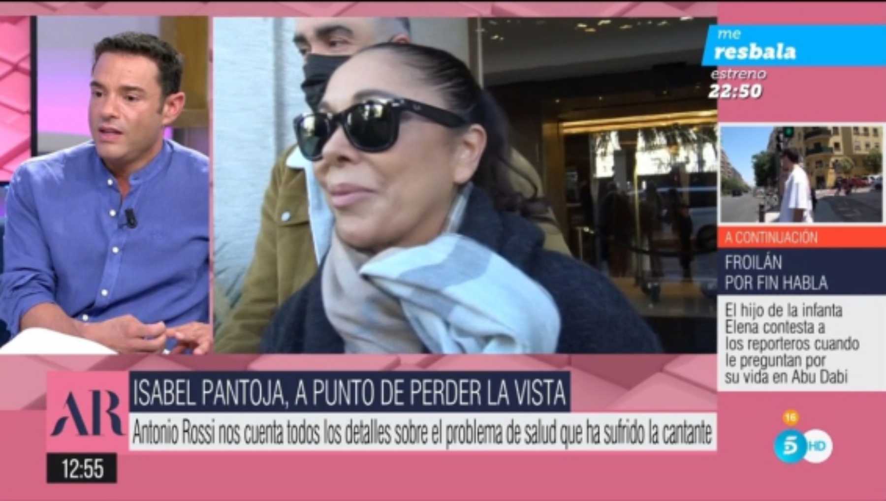 Isa Pantoja en 'El Programa de Ana Rosa' / Telecinco