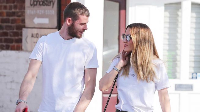 Edurne y David de Gea en Madrid / Gtres