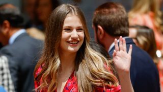 La Princesa Leonor en la confirmación de su hermana / Gtres