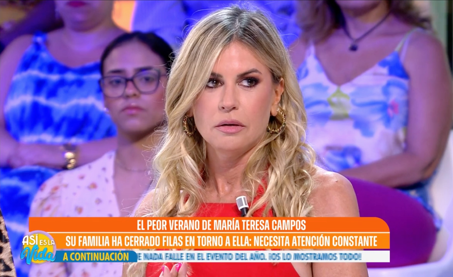 Patricia Cerezo en el programa 'Así es la vida'/ Mediaset 