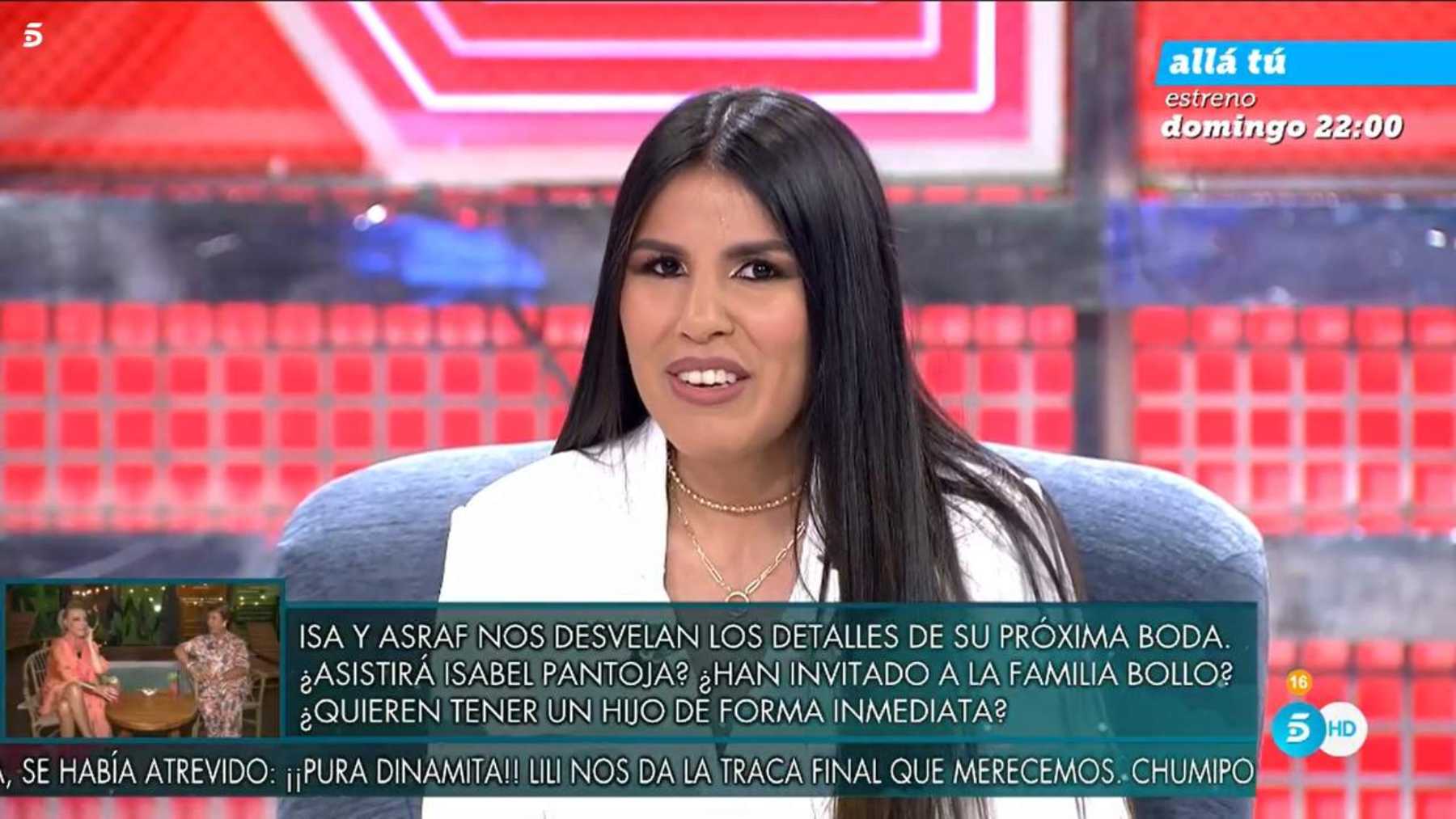 Isa Pantoja en 'Sálvame Deluxe' / Telecinco