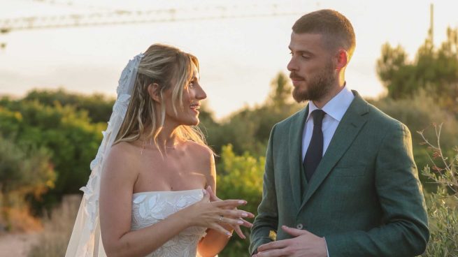 Edurne y David de Gea en el día de su boda / Gtres