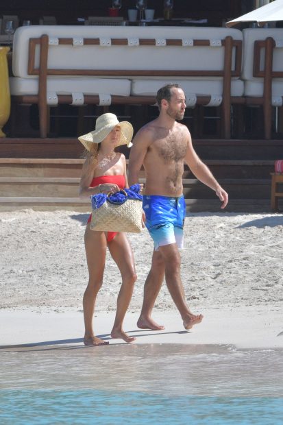 James Middleton playa, Middleton vacaciones, 