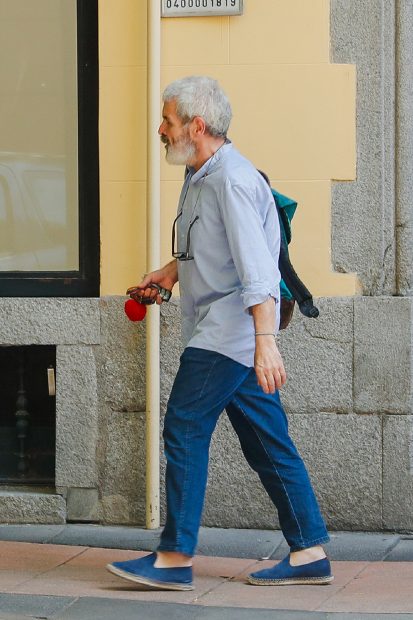 Lorenzo Caprile por las calles de Madrid / Gtres