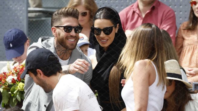 Pilar Rubio y Sergio Ramos en un evento en Madrid / Gtres