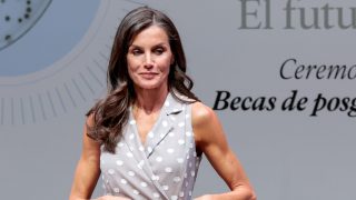 La Reina Letizia en un acto en Madrid. / Gtres